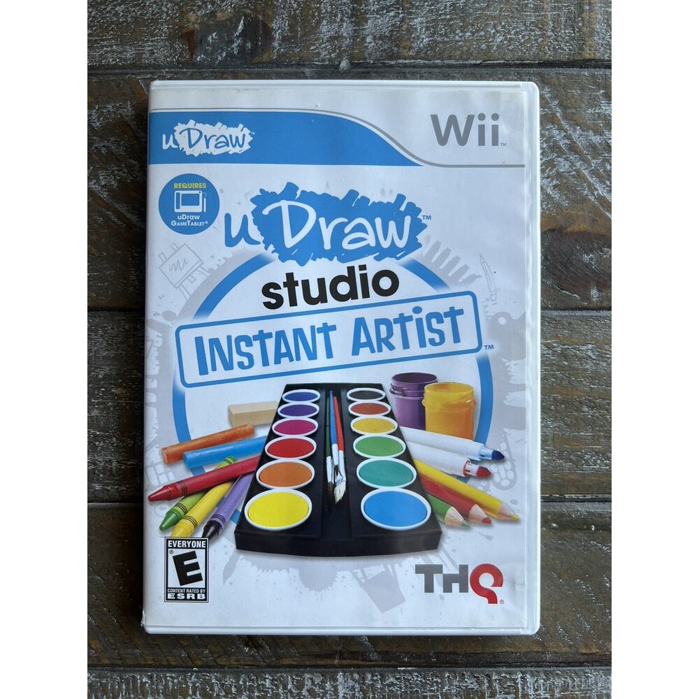 Studio: Instant Artist Nintendo Wii Game (2011) - Complete, Good Condition